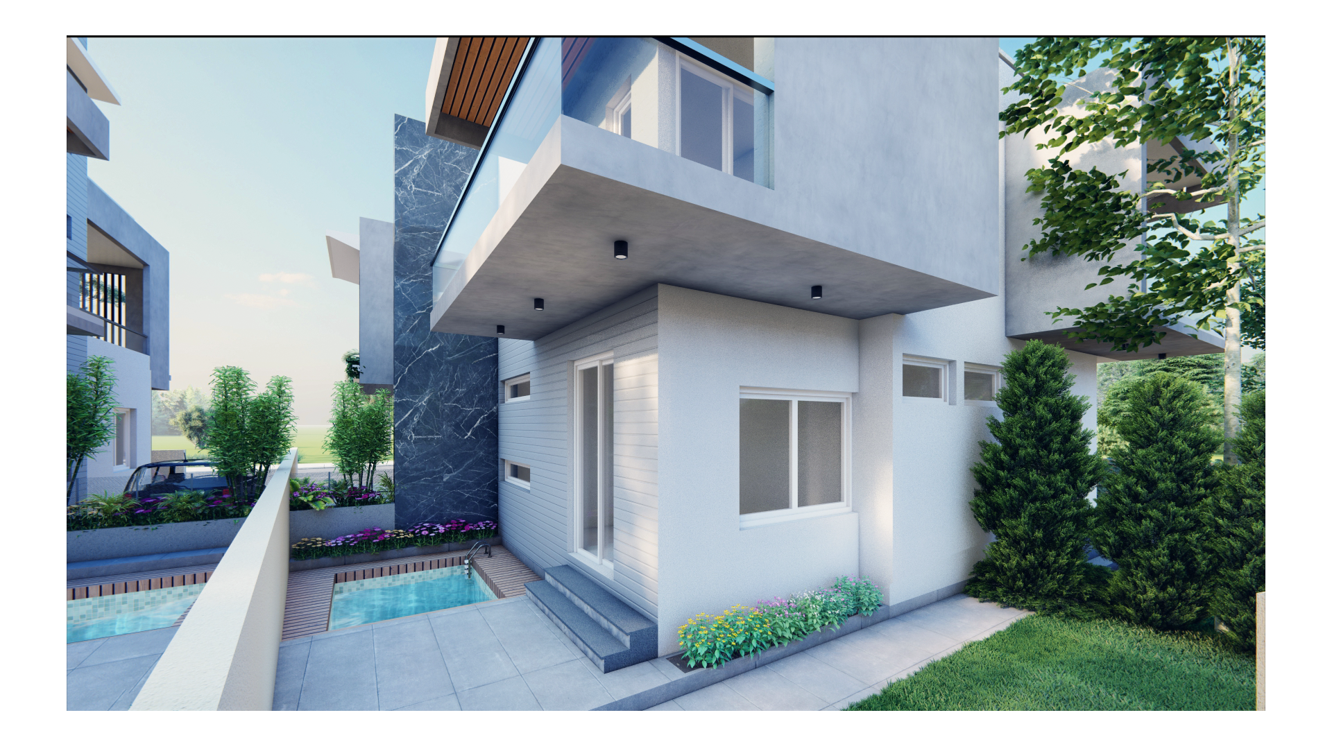 PB2 VILLA REAR VIEW